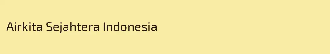 Airkita Sejahtera Indonesia